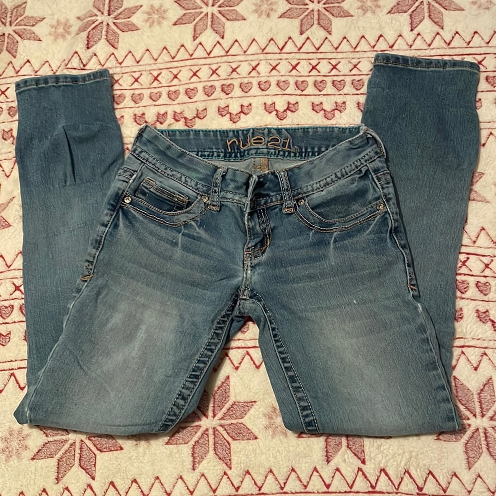 Rue 21 low rise skinny jeans